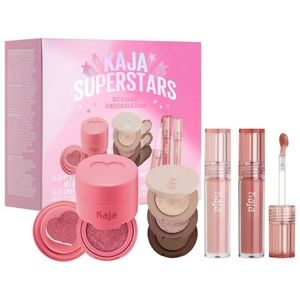 NIB Kaja Superstars cheek, lip, & eye gift set!